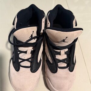 Jordan High-Top Sneakers in Pink and Black